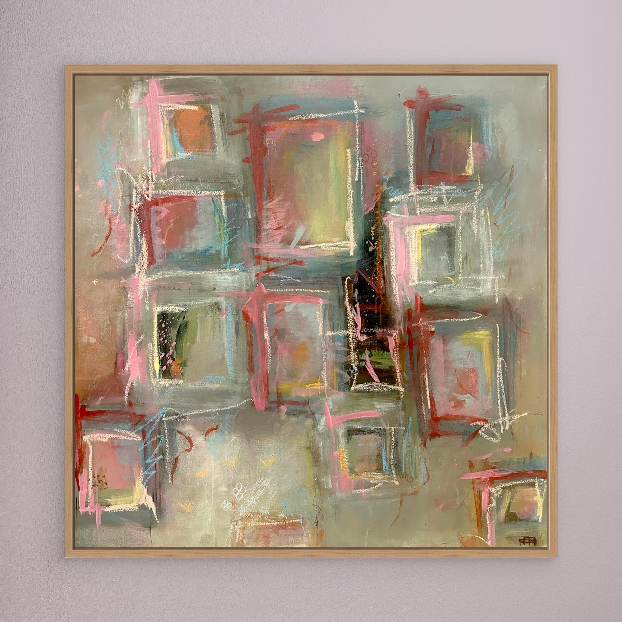 Window of Colour Canvas Print