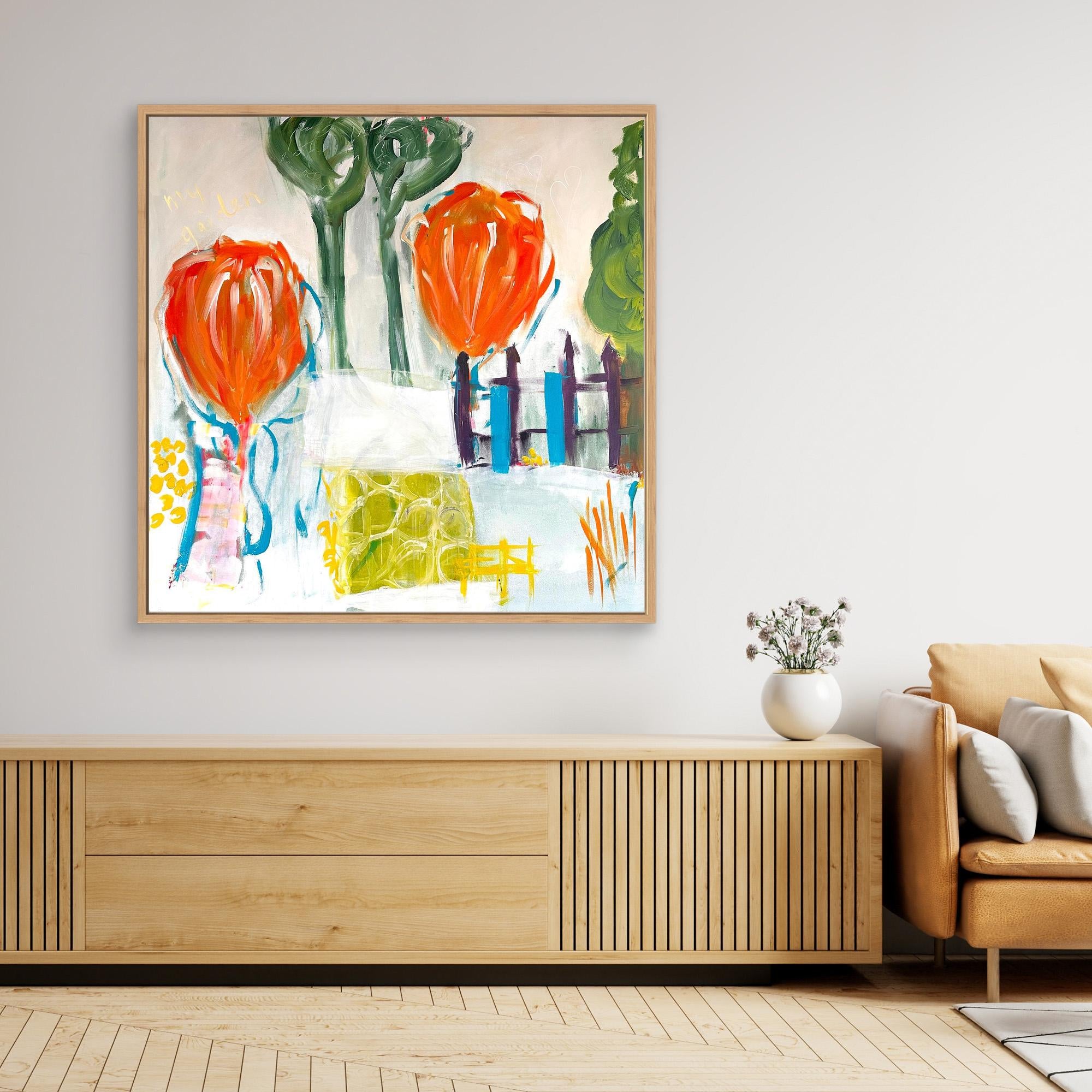 Welcome In My Garden Print