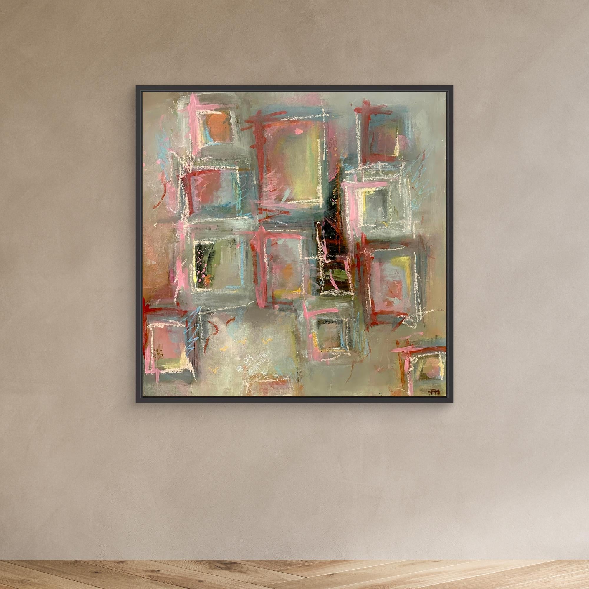 Window of Colour Canvas Print