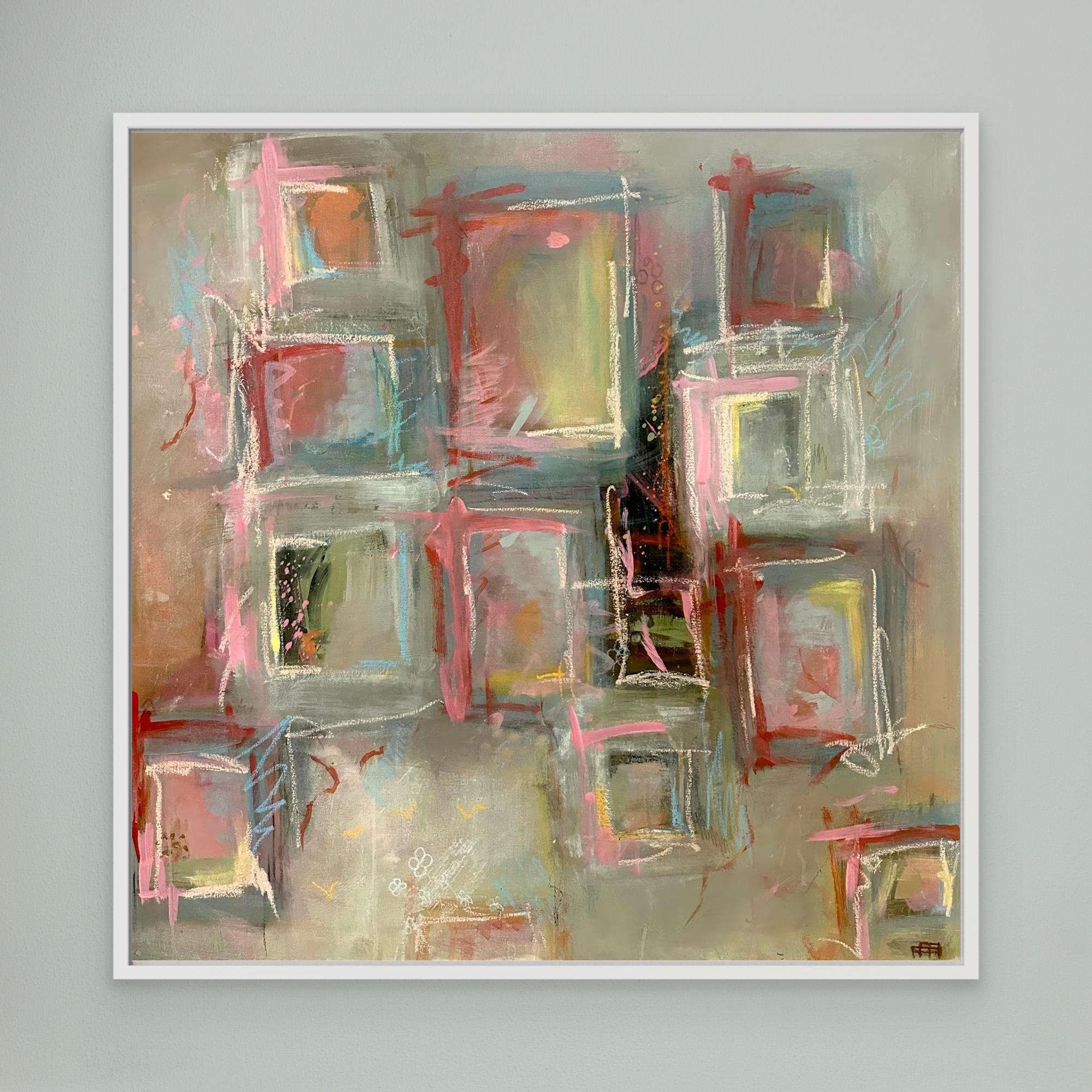 Window of Colour Canvas Print