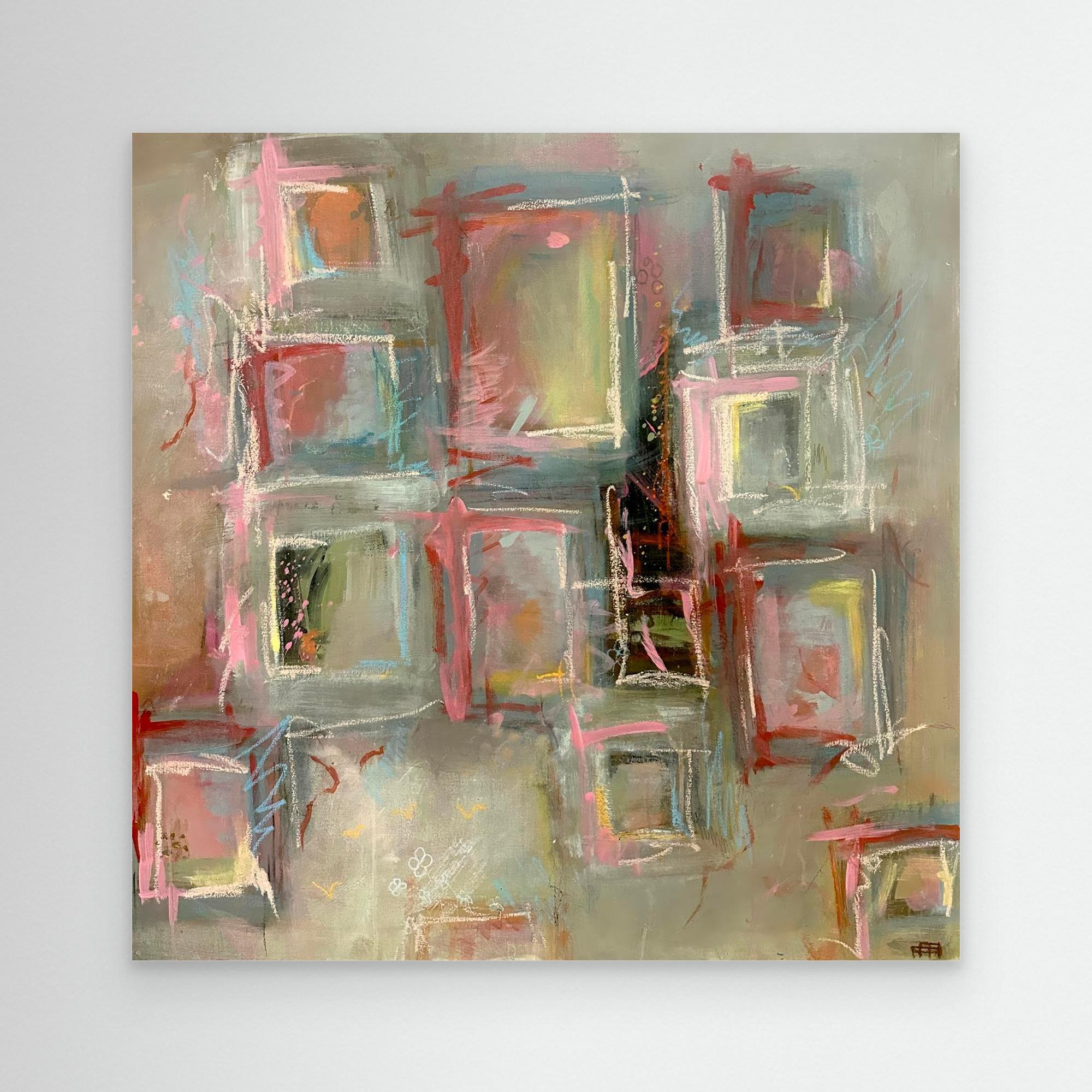 Window of Colour Canvas Print