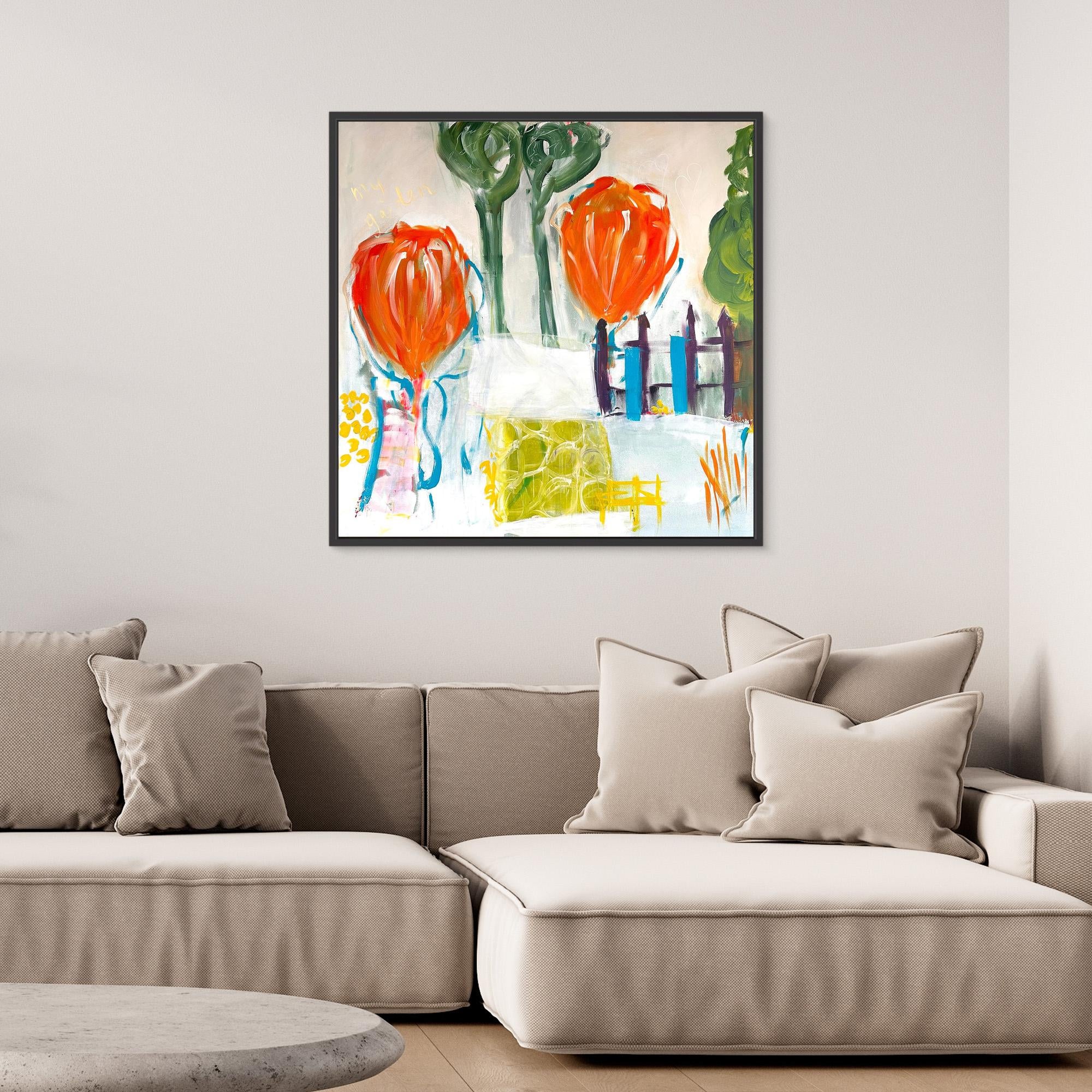 Welcome In My Garden Print
