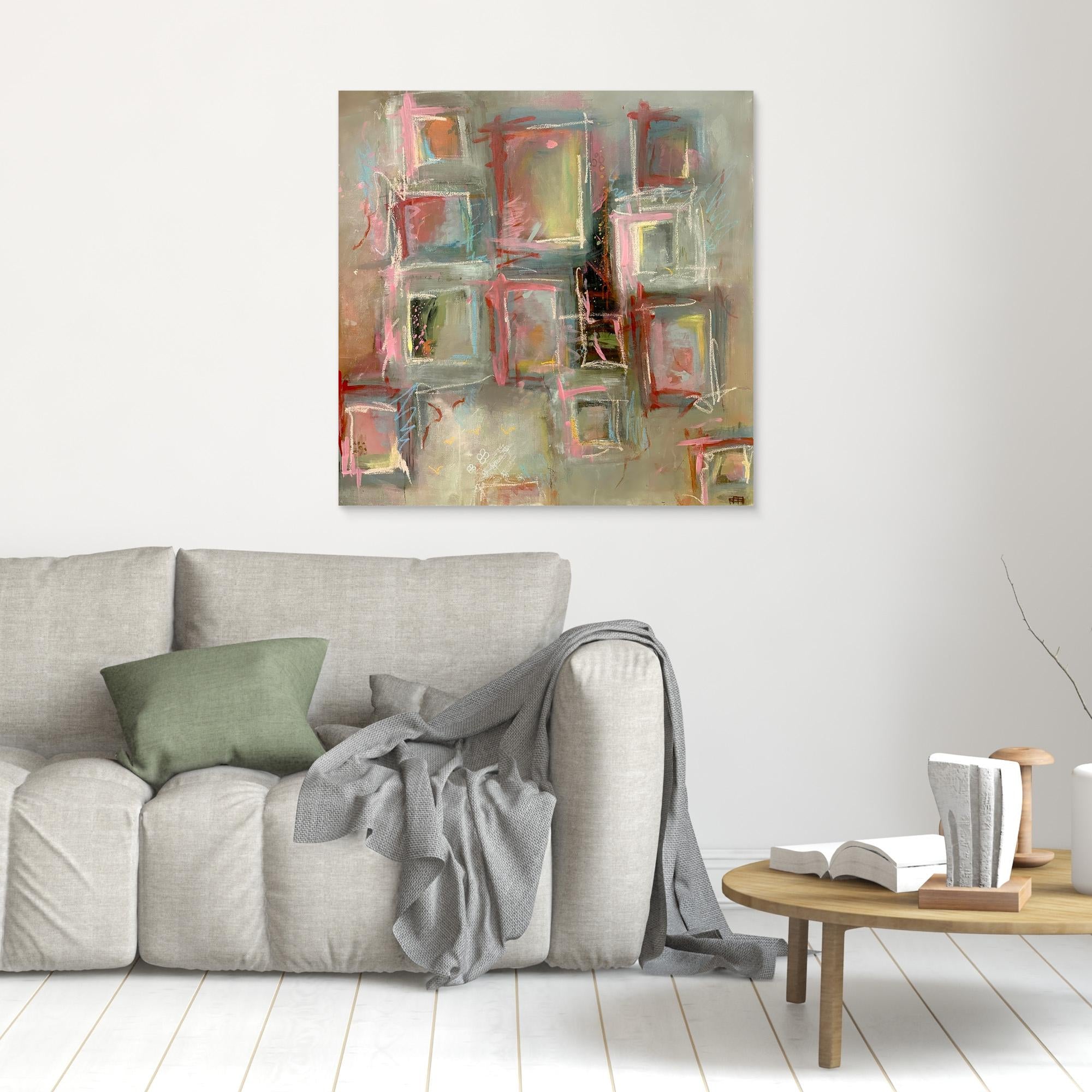 Window of Colour Canvas Print