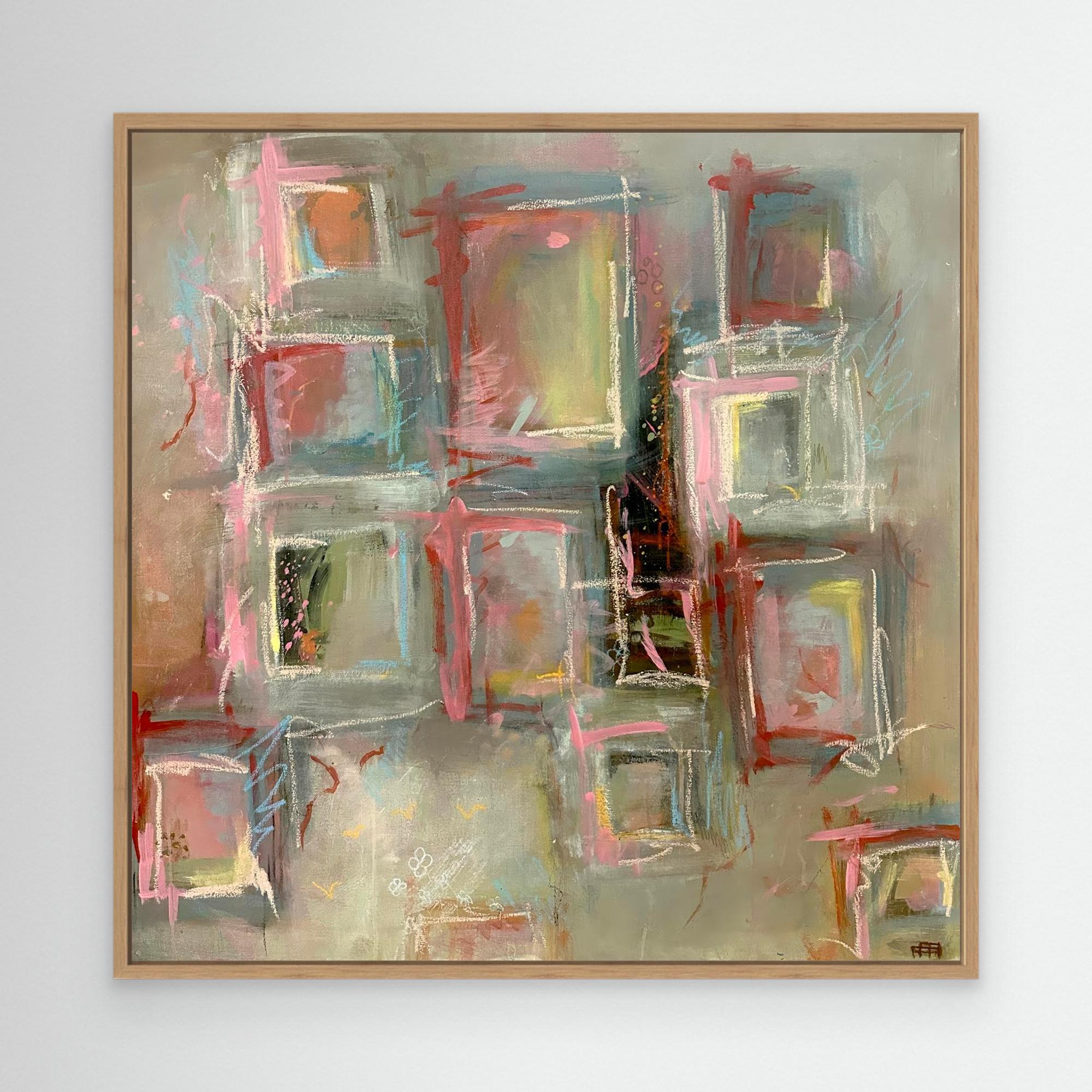 Window of Colour Canvas Print