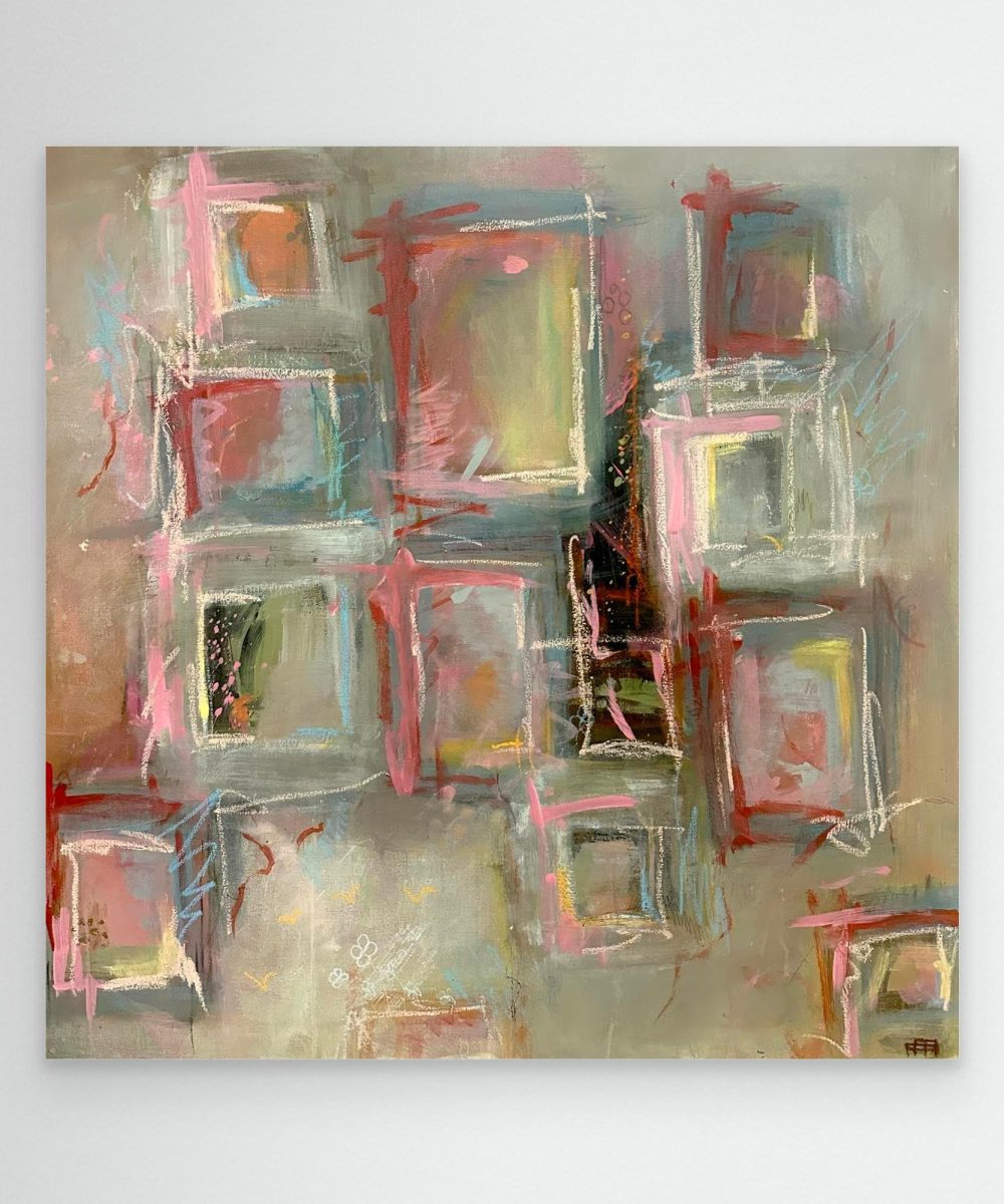 Window of Colour Canvas Print