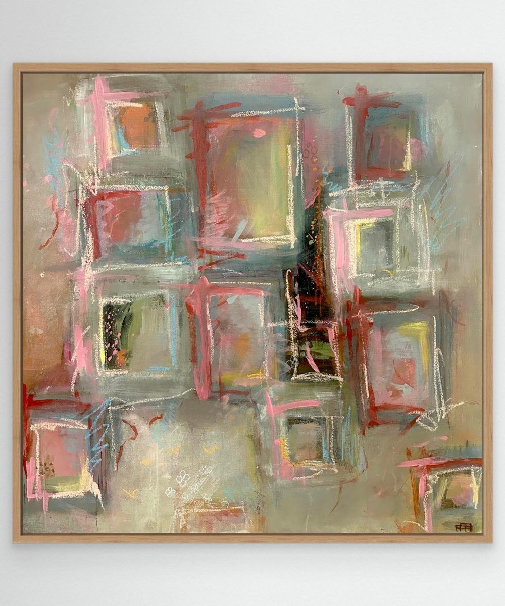 Window of Colour Canvas Print