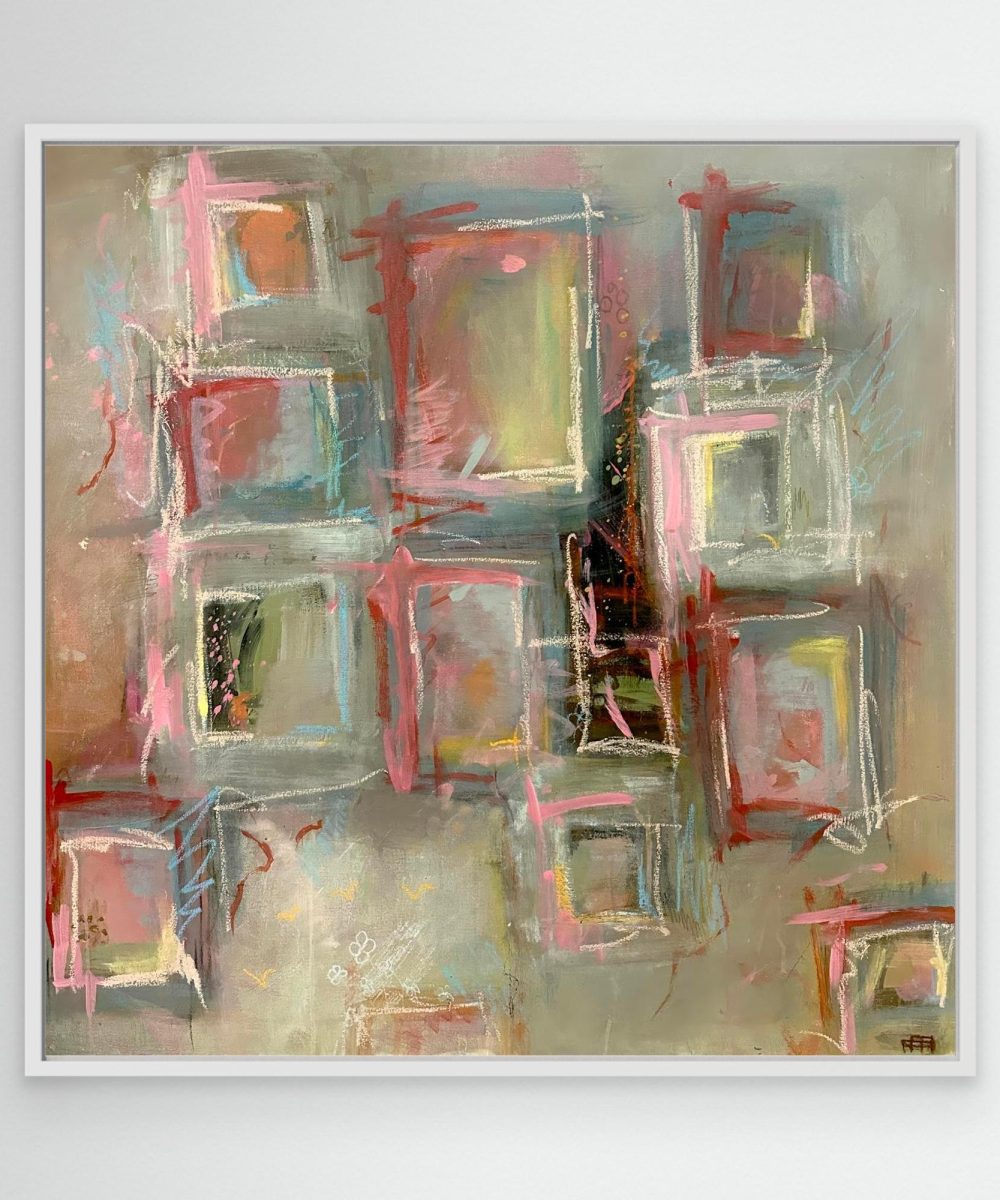 Window of Colour Canvas Print