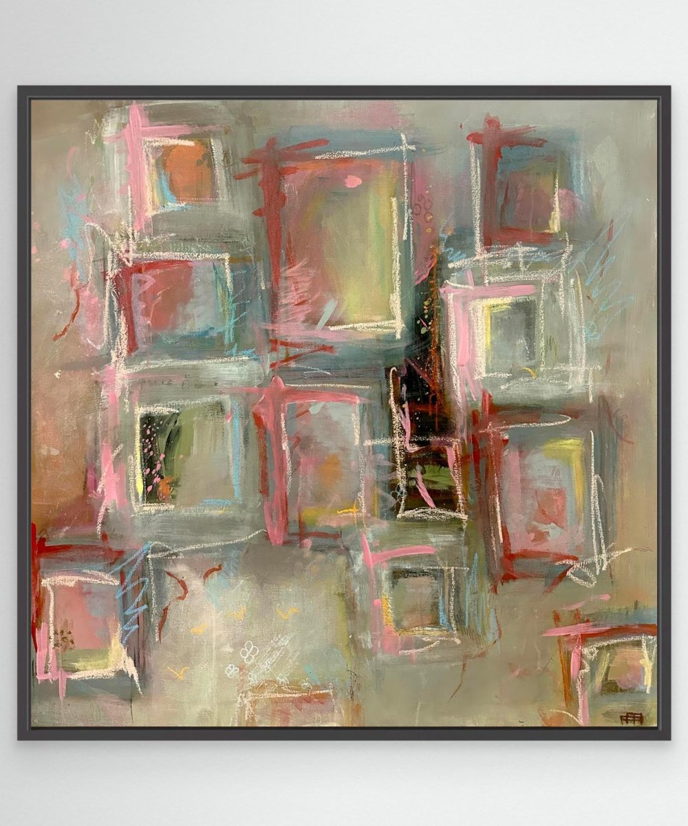 Window of Colour Canvas Print