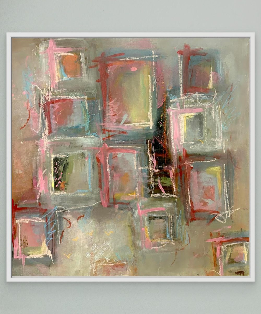 Window of Colour Canvas Print