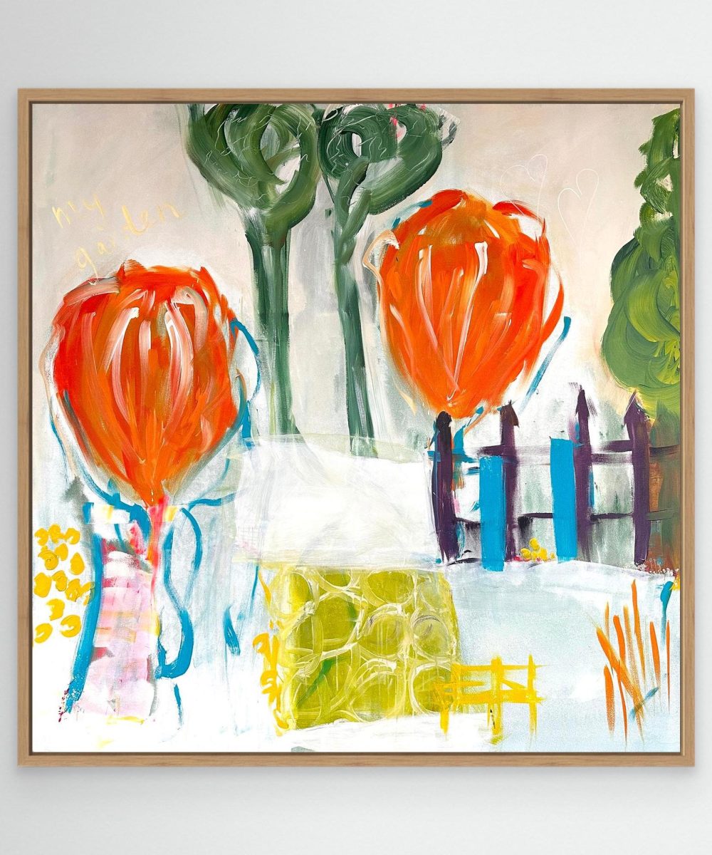 Welcome In My Garden Print