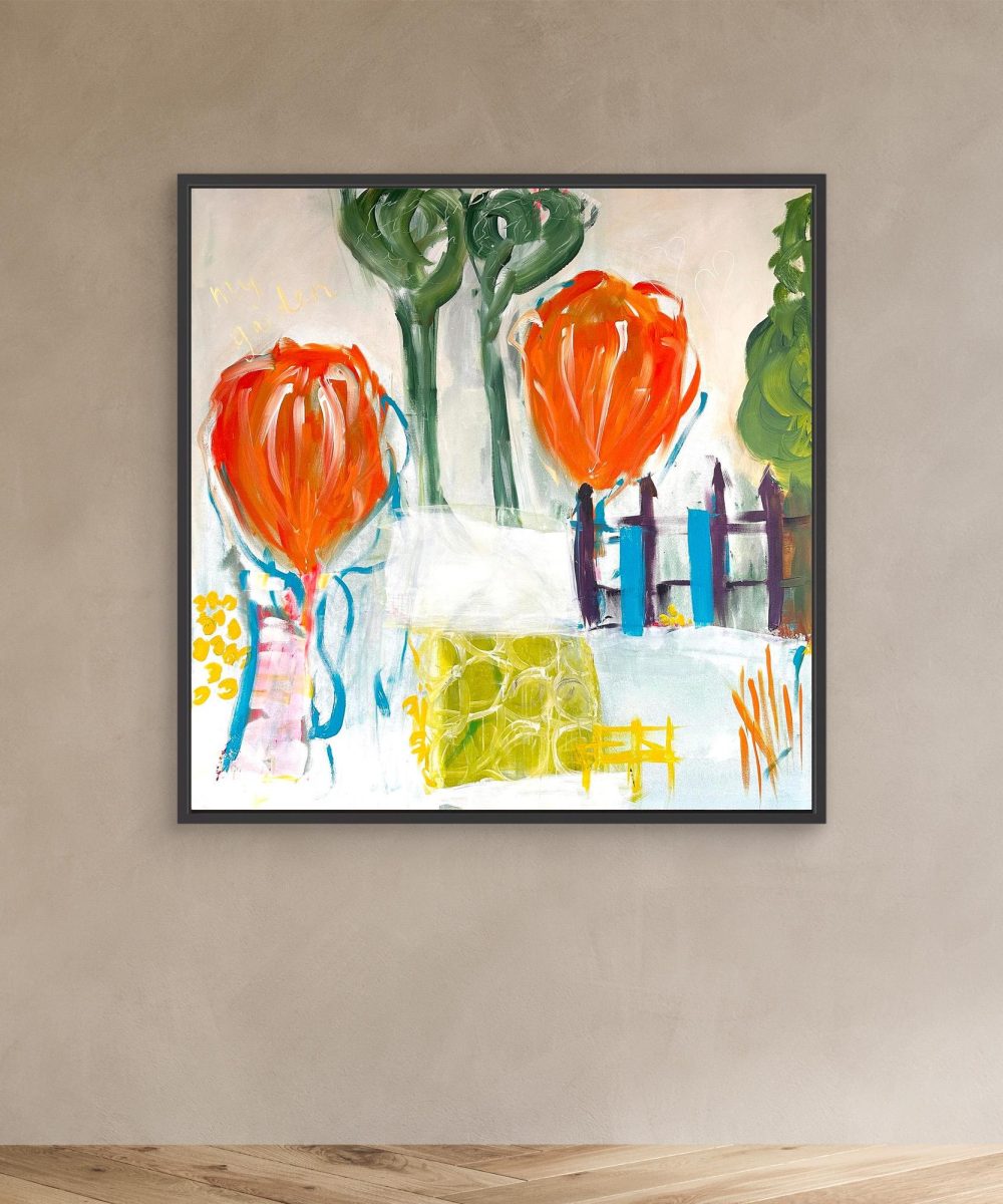 Welcome In My Garden Print