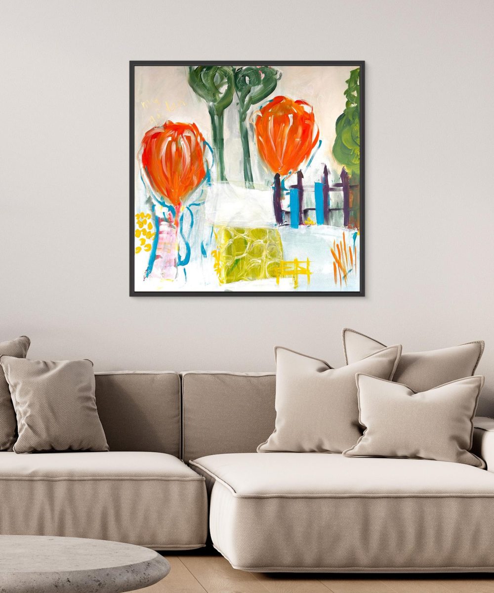 Welcome In My Garden Print