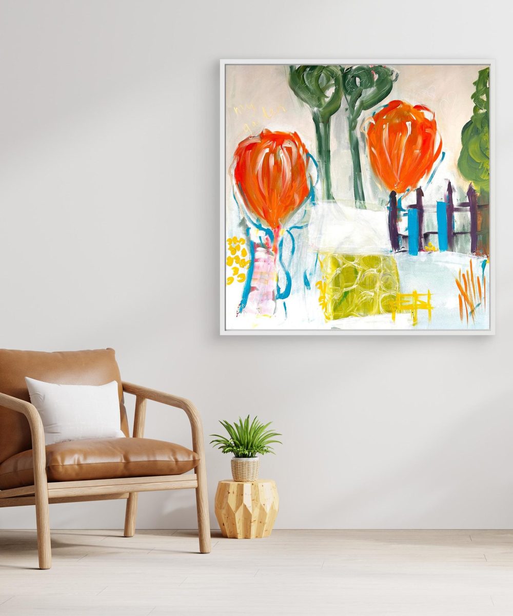 Welcome In My Garden Print