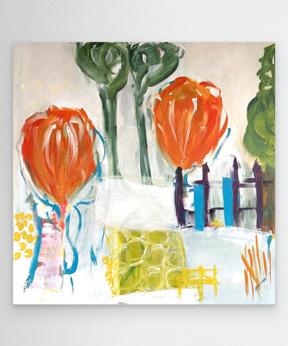 Welcome In My Garden Print - Copy