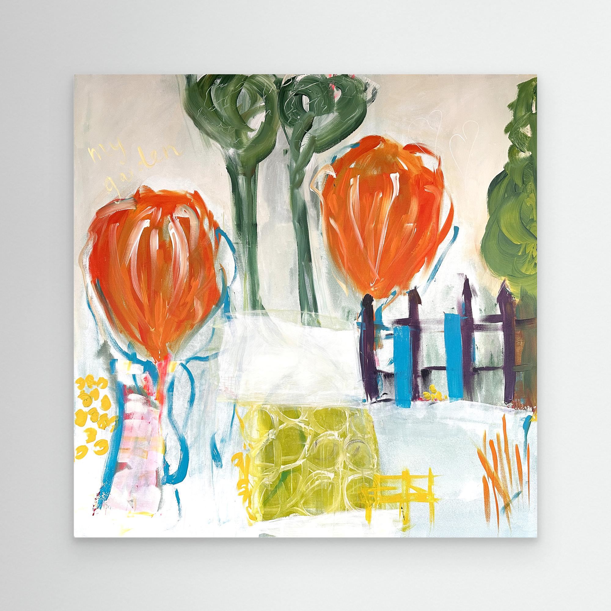 Welcome In My Garden Print - Copy