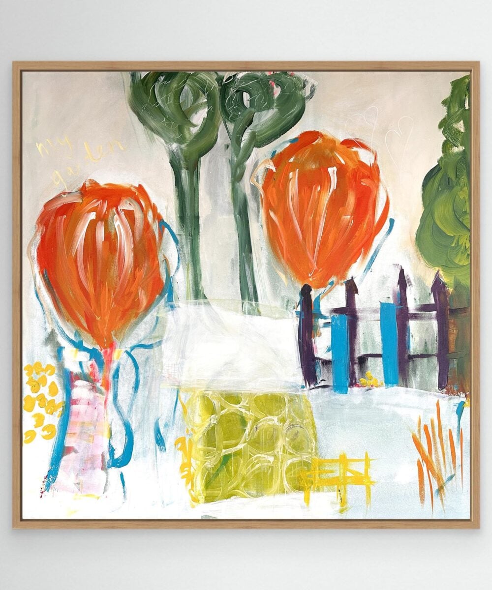 Welcome In My Garden Print - Copy