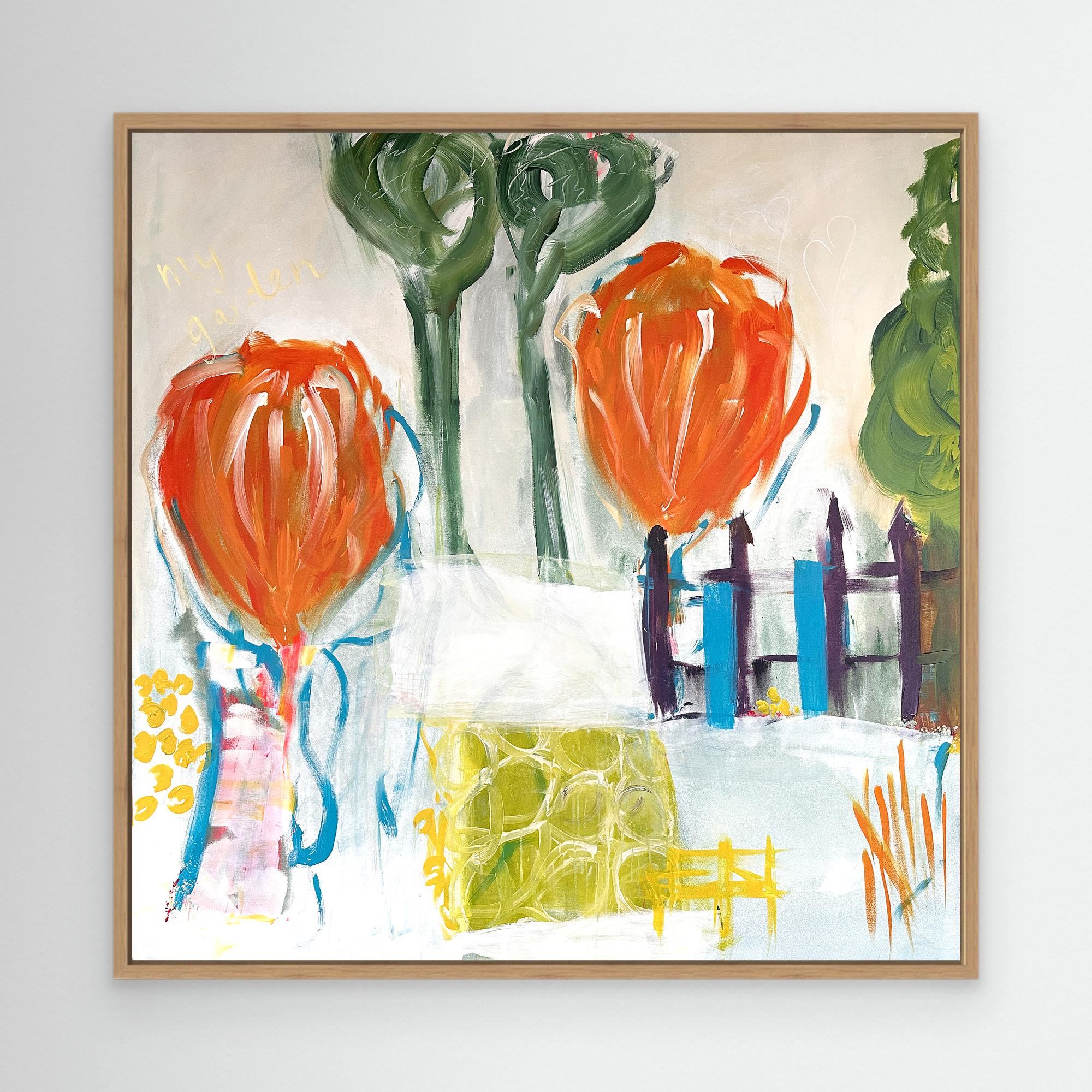 Welcome In My Garden Print - Copy
