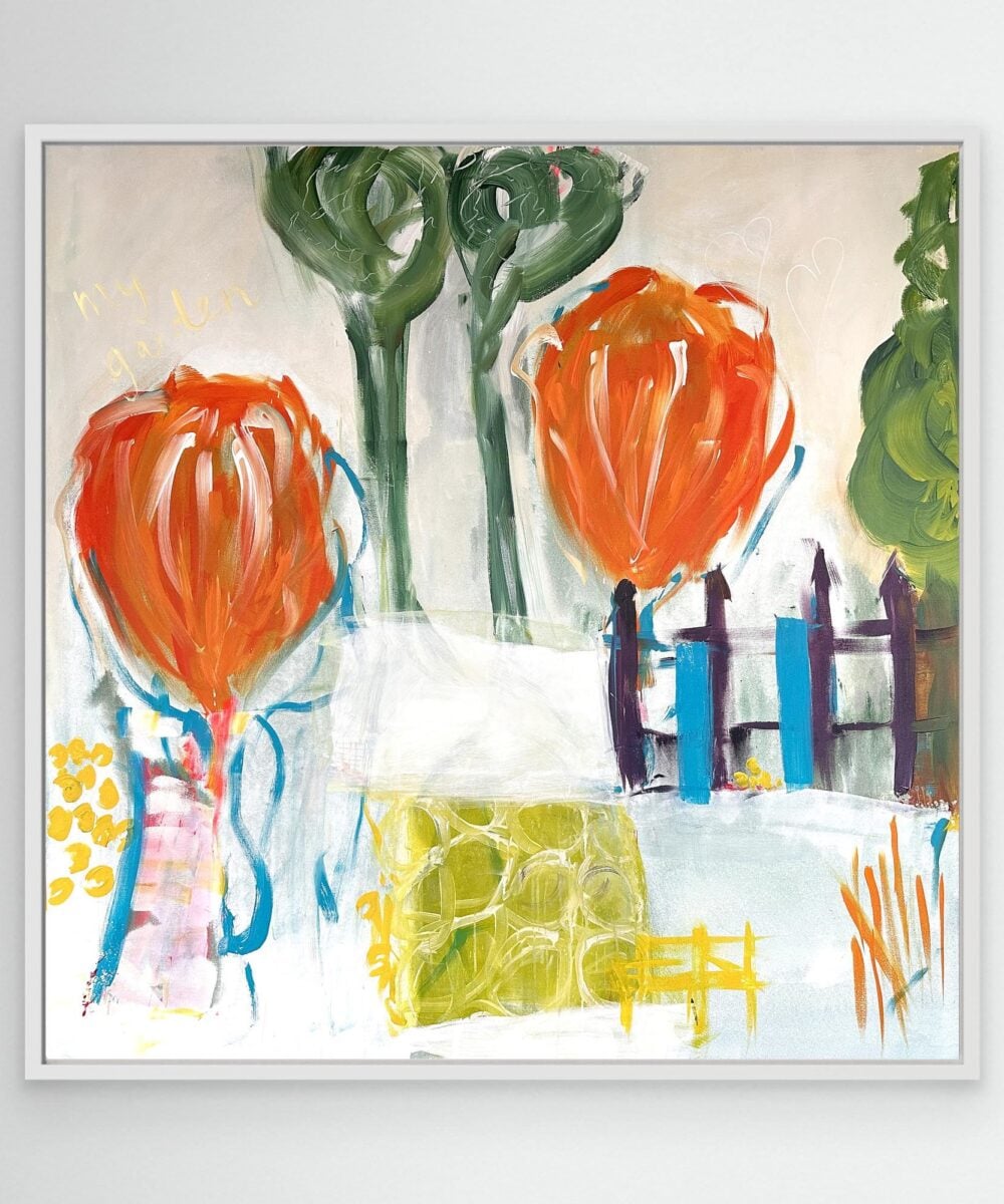 Welcome In My Garden Print - Copy