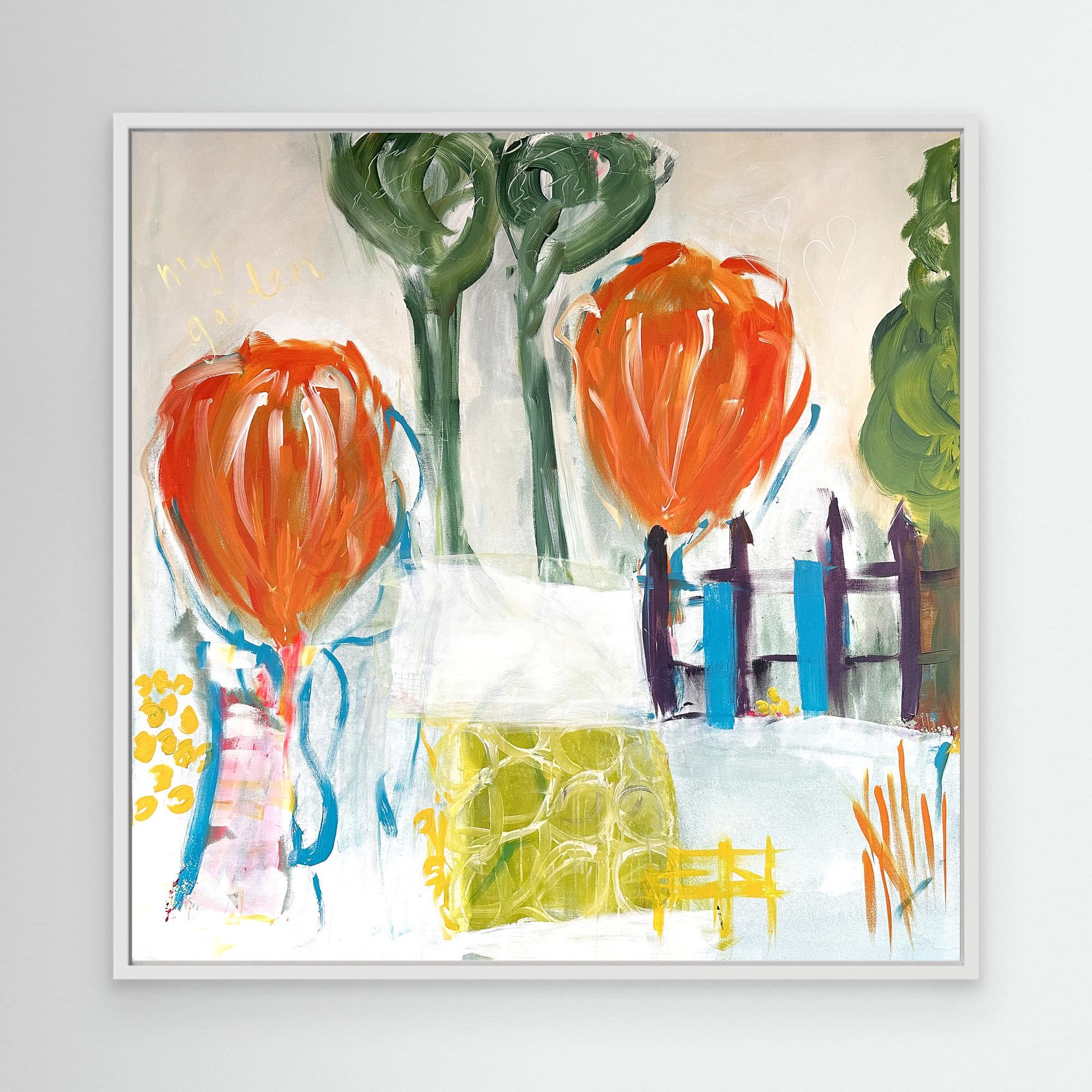 Welcome In My Garden Print - Copy