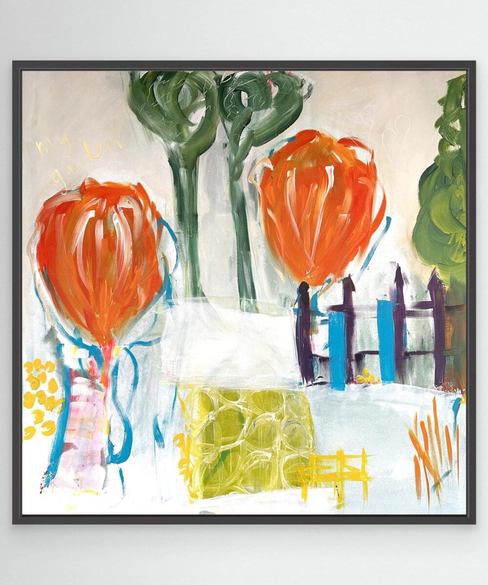 Welcome In My Garden Print - Copy