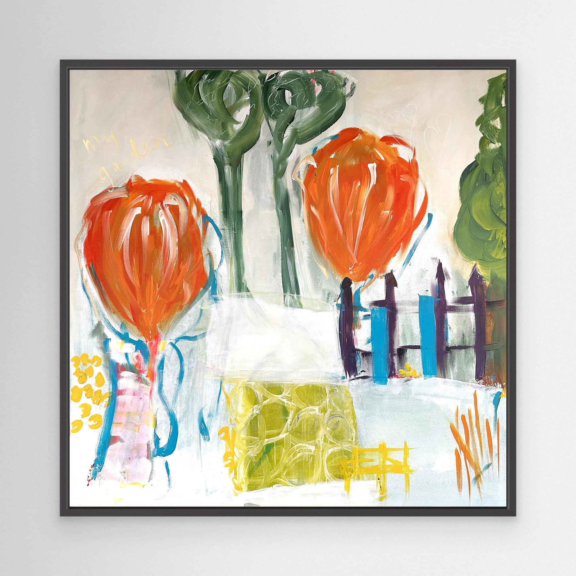 Welcome In My Garden Print - Copy