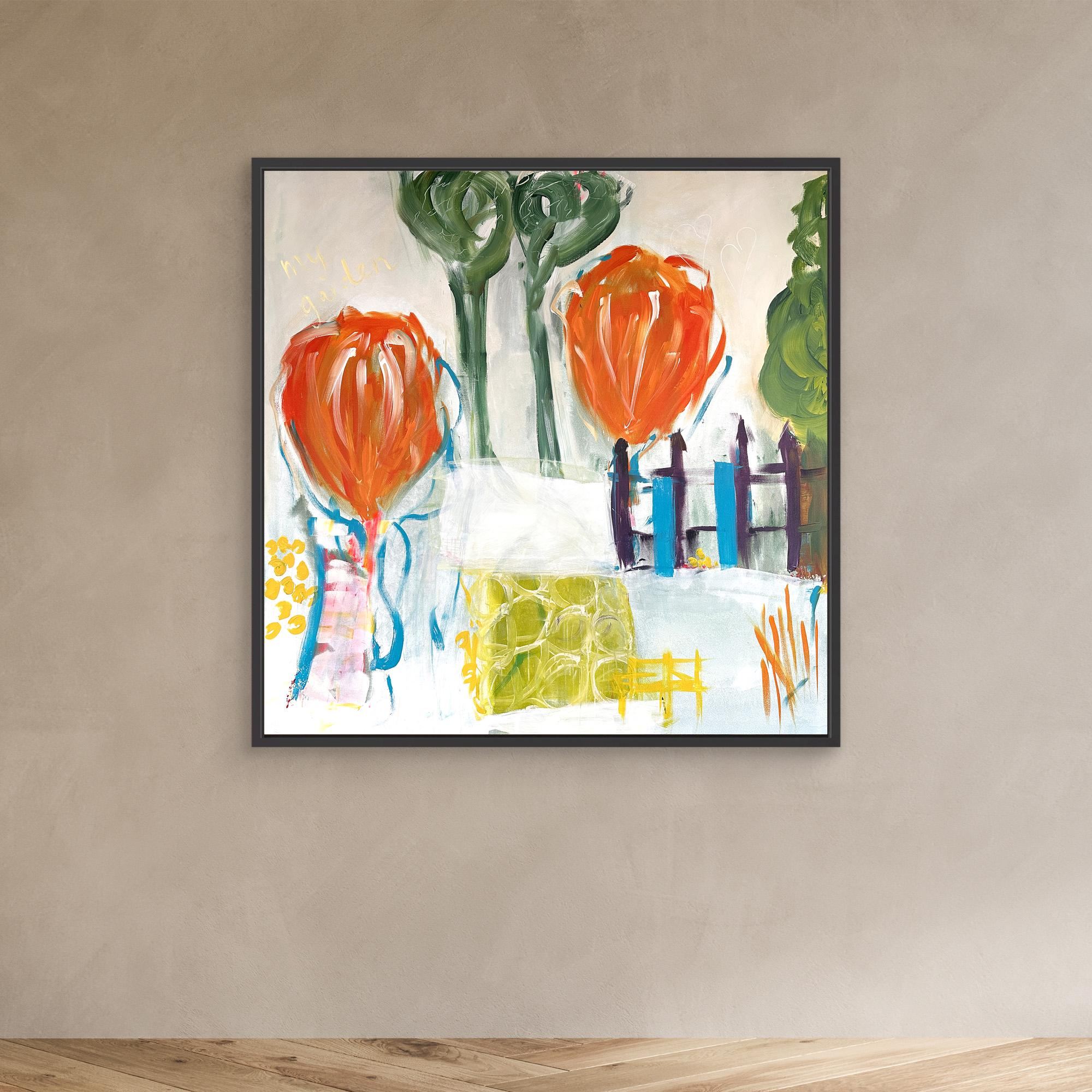 Welcome In My Garden Print - Copy