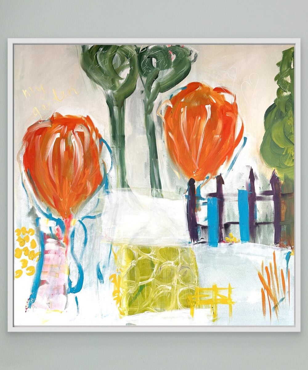 Welcome In My Garden Print - Copy