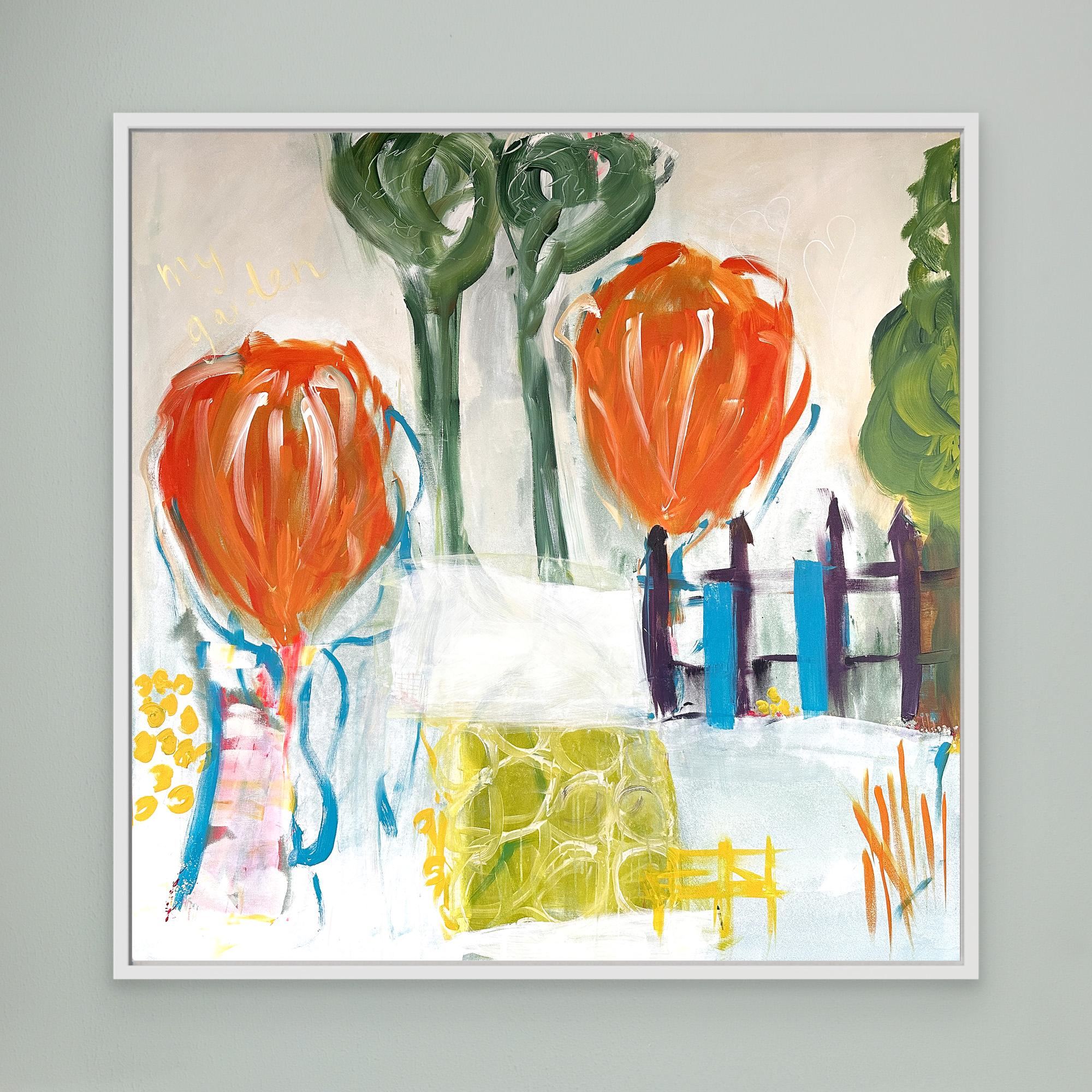 Welcome In My Garden Print - Copy