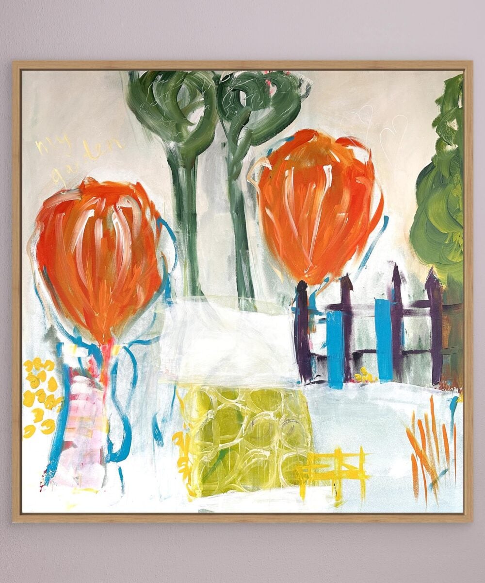 Welcome In My Garden Print - Copy