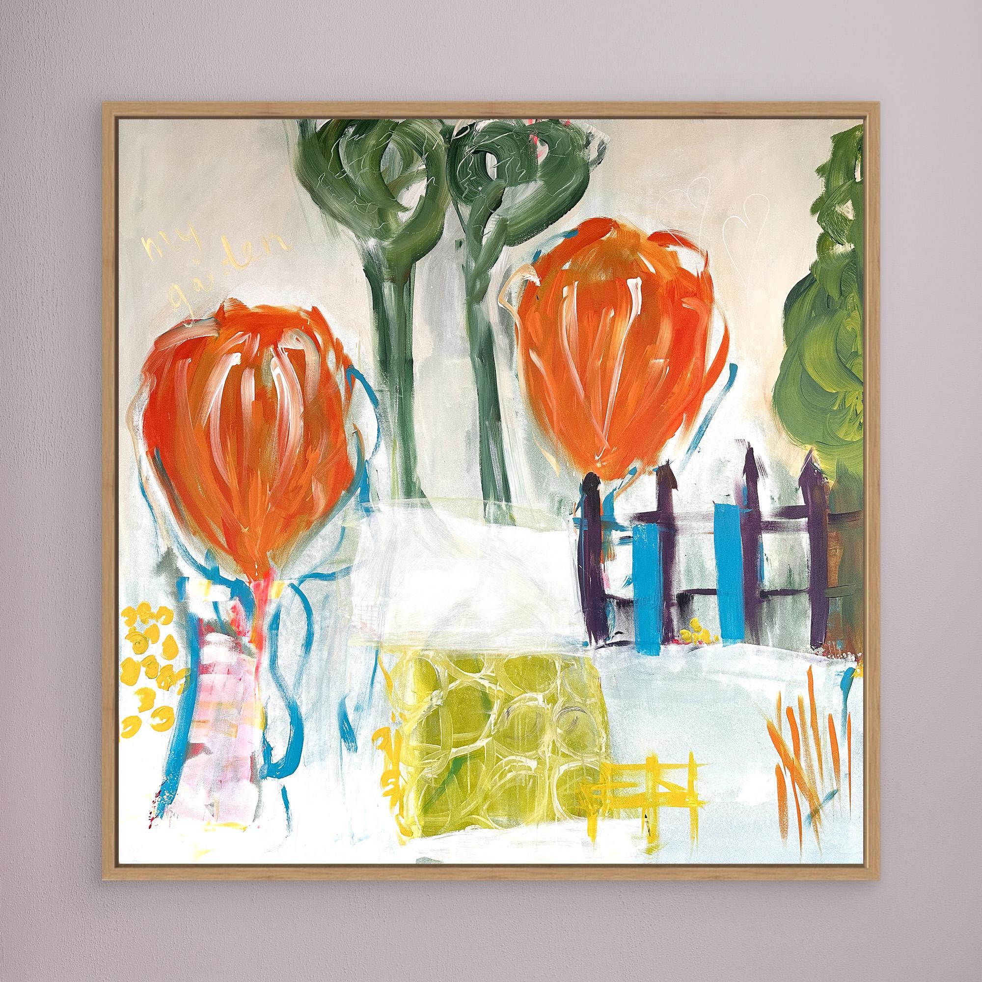 Welcome In My Garden Print - Copy