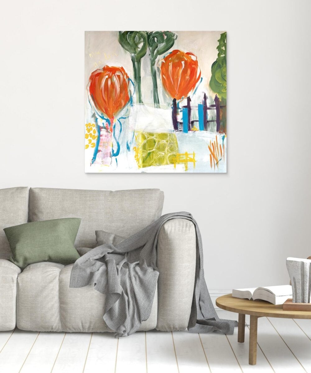 Welcome In My Garden Print - Copy