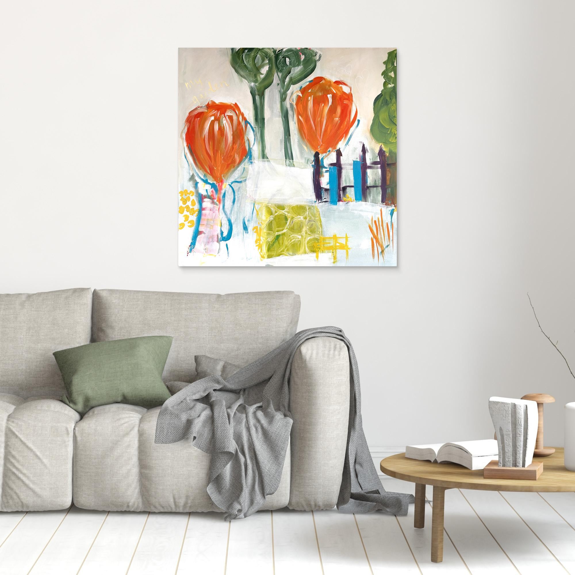 Welcome In My Garden Print - Copy
