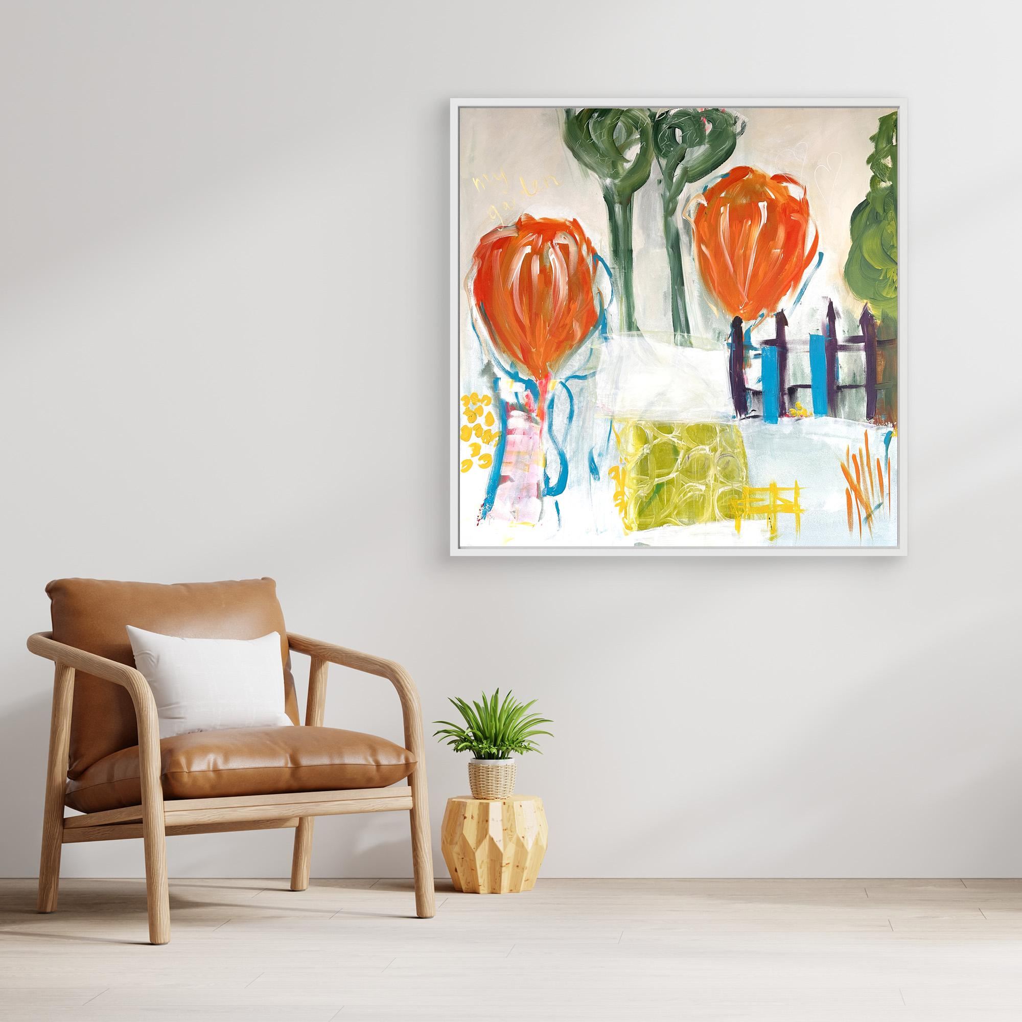 Welcome In My Garden Print - Copy