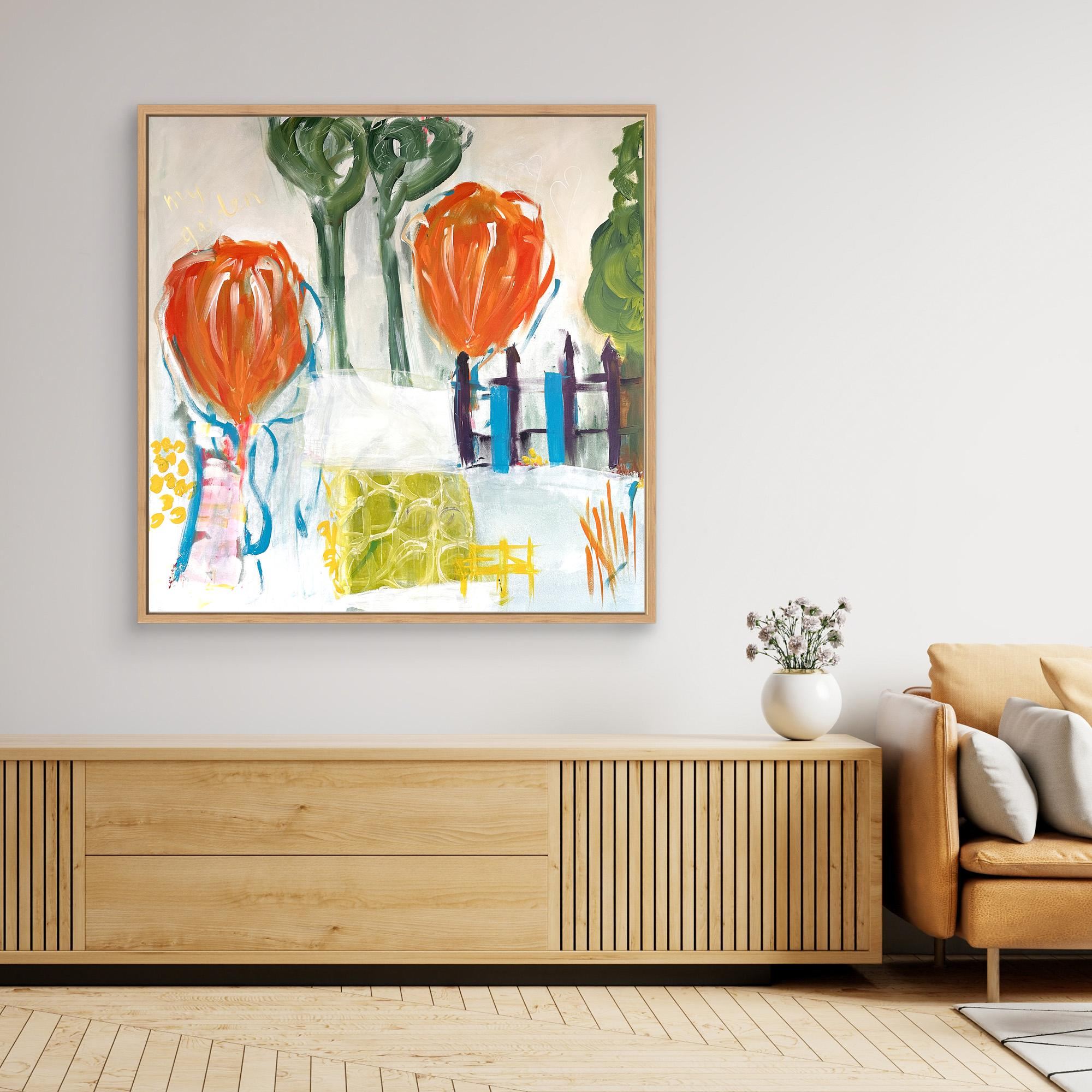 Welcome In My Garden Print - Copy