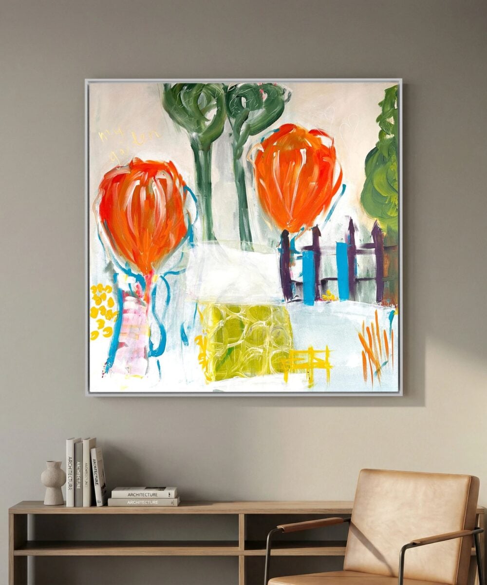 Welcome In My Garden Print - Copy
