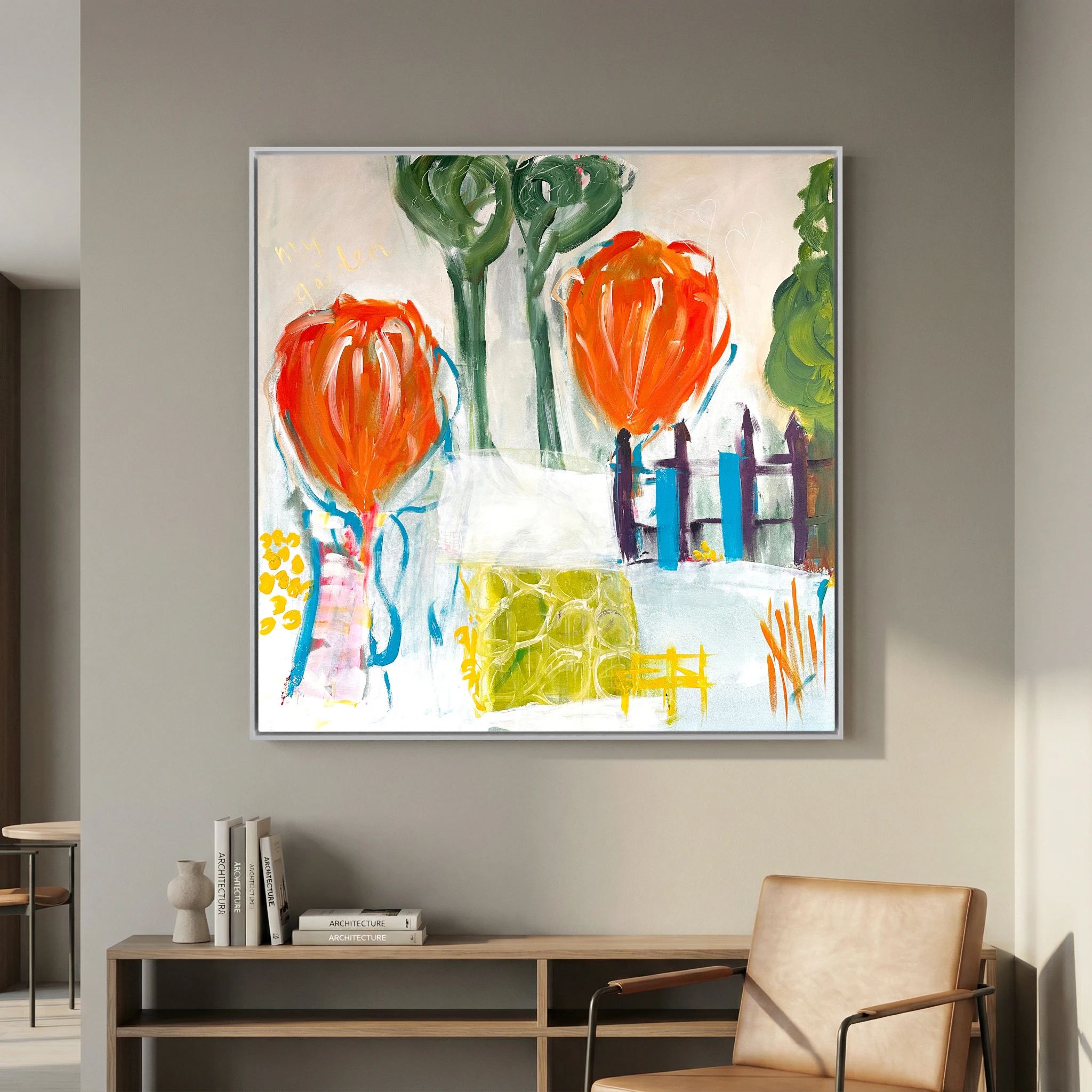 Welcome In My Garden Print - Copy