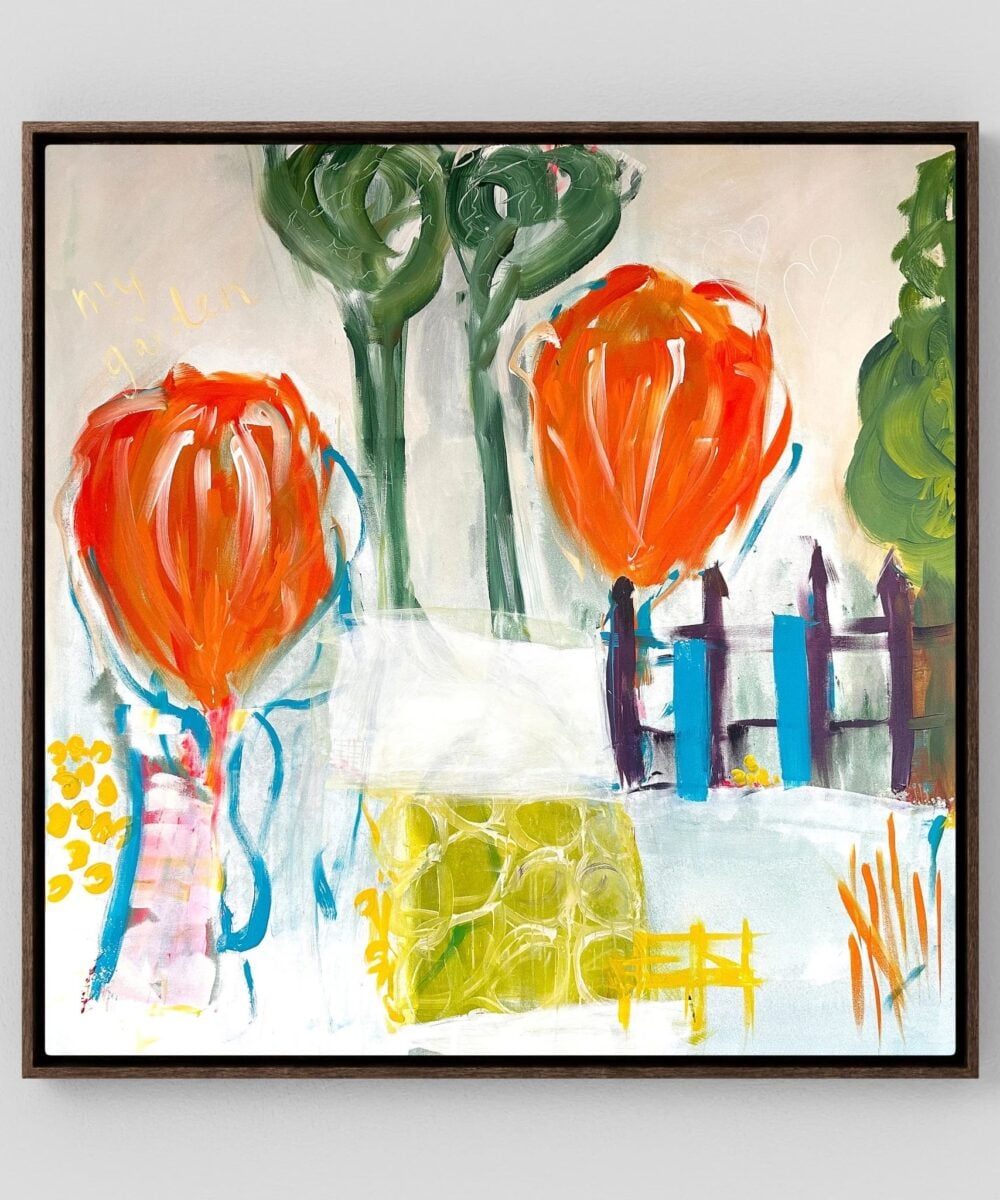 Welcome In My Garden Print - Copy