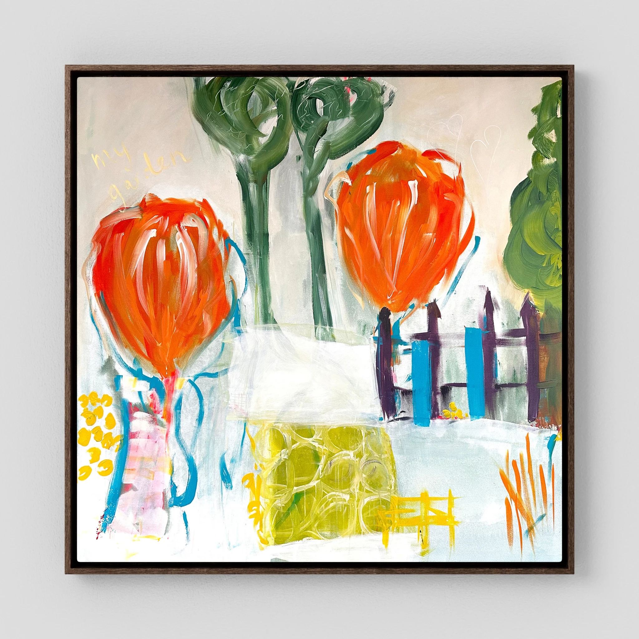 Welcome In My Garden Print - Copy
